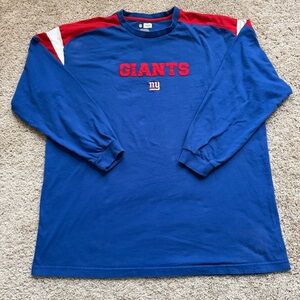 NFL New York Giants Long Sleeve Shirt – 2XL – Embroidered Logo 2010